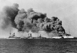 Burning ship