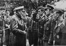 Goering, Hermann, and other German personnel