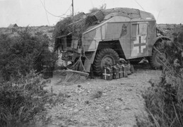 Captured British vehicle