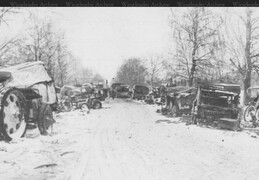 Abandoned German equipment