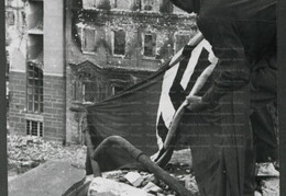 German soldier on the Russian Front