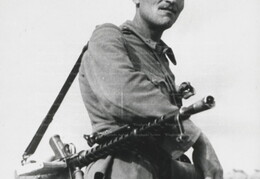 Hungarian machine gunner