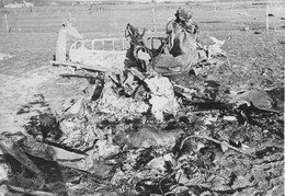 Luftwaffe fighter wreckage