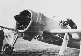 Unidentifed fighter aircraft