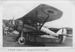 J7168 Armstrong Whitworth Siskin III