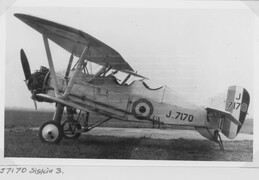 J7170 Armstrong Whitworth Siskin III