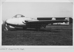 VF317 De Havilland Vampire F.1