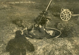 WWI German anti-aircraft gun
