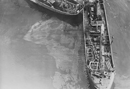 WWI sinking boat
