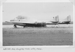XA122 de Havilland Sea Vampire T22