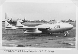 XA152 de Havilland Sea Vampire T22