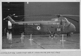 XN302 Westland Whirlwind HAS7