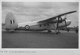 XN318 Scottish Aviation Twin Pioneer CC2