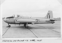 XN493 Hunting Percival Jet Provost T3