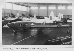 XN499 Hunting Percival Jet Provost T3A
