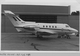 XW791 Hawker Siddeley HS125 CC1