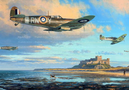 Black Horse over Bamburgh